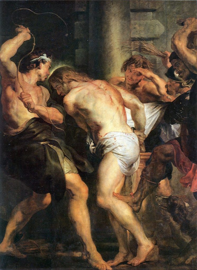 La flagellation du Christ, Rubens, 1620