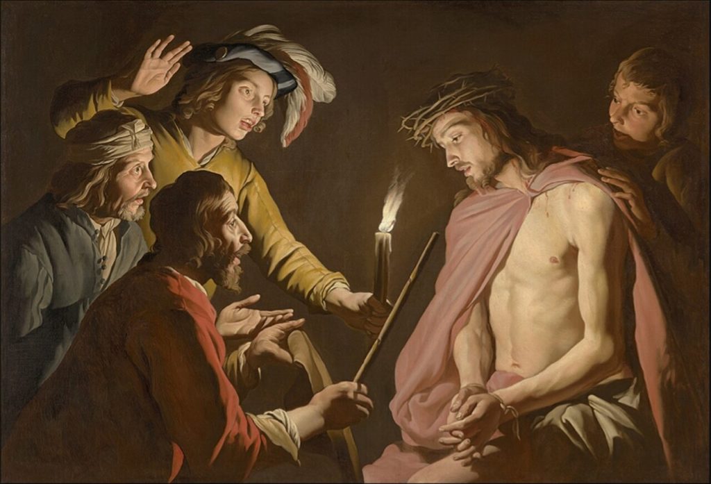 Le Christ et la couronne d'épines, Matthias Stom